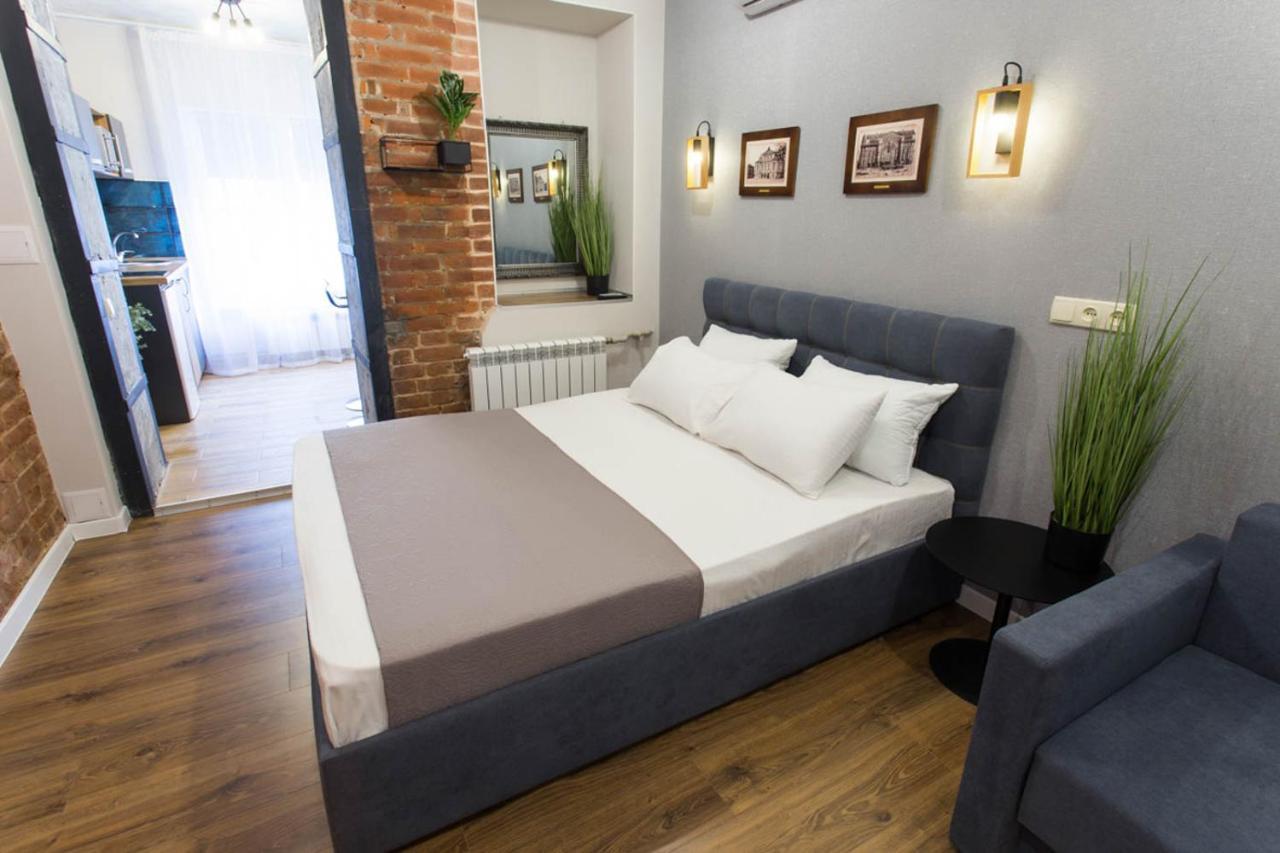 Cozy Apartment In The Center - Podilskyi Lane 7 Charkiw Exterior foto